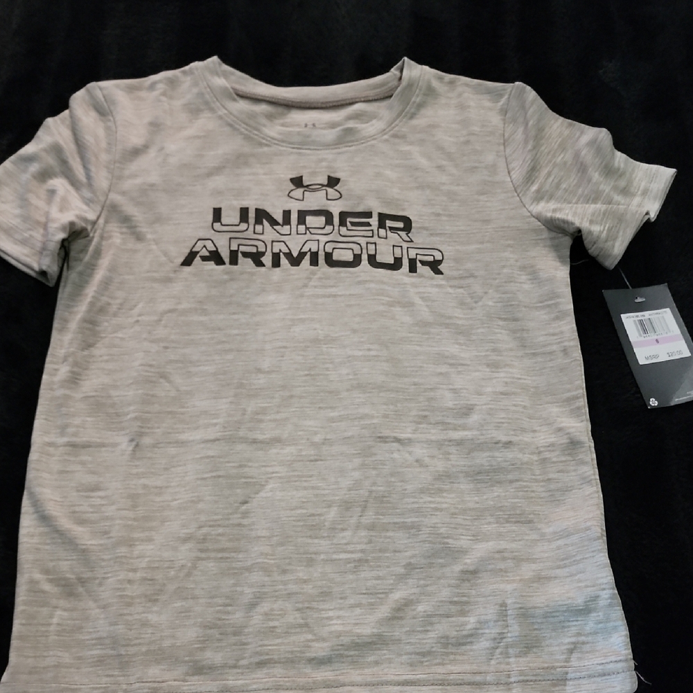 Under Armour Kids Gray T-Shirt